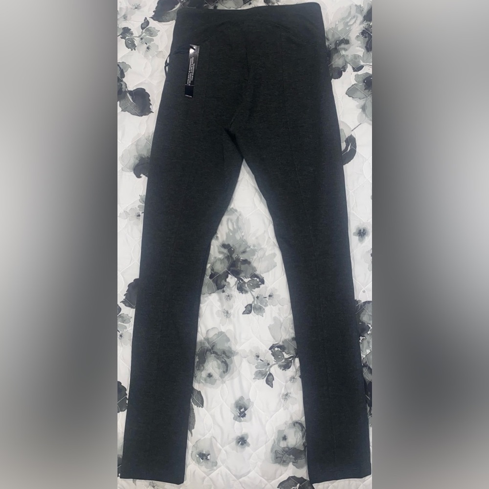 NWT WHBM Solution Ponte Leggings High Waist Grey - Picture 6 of 10